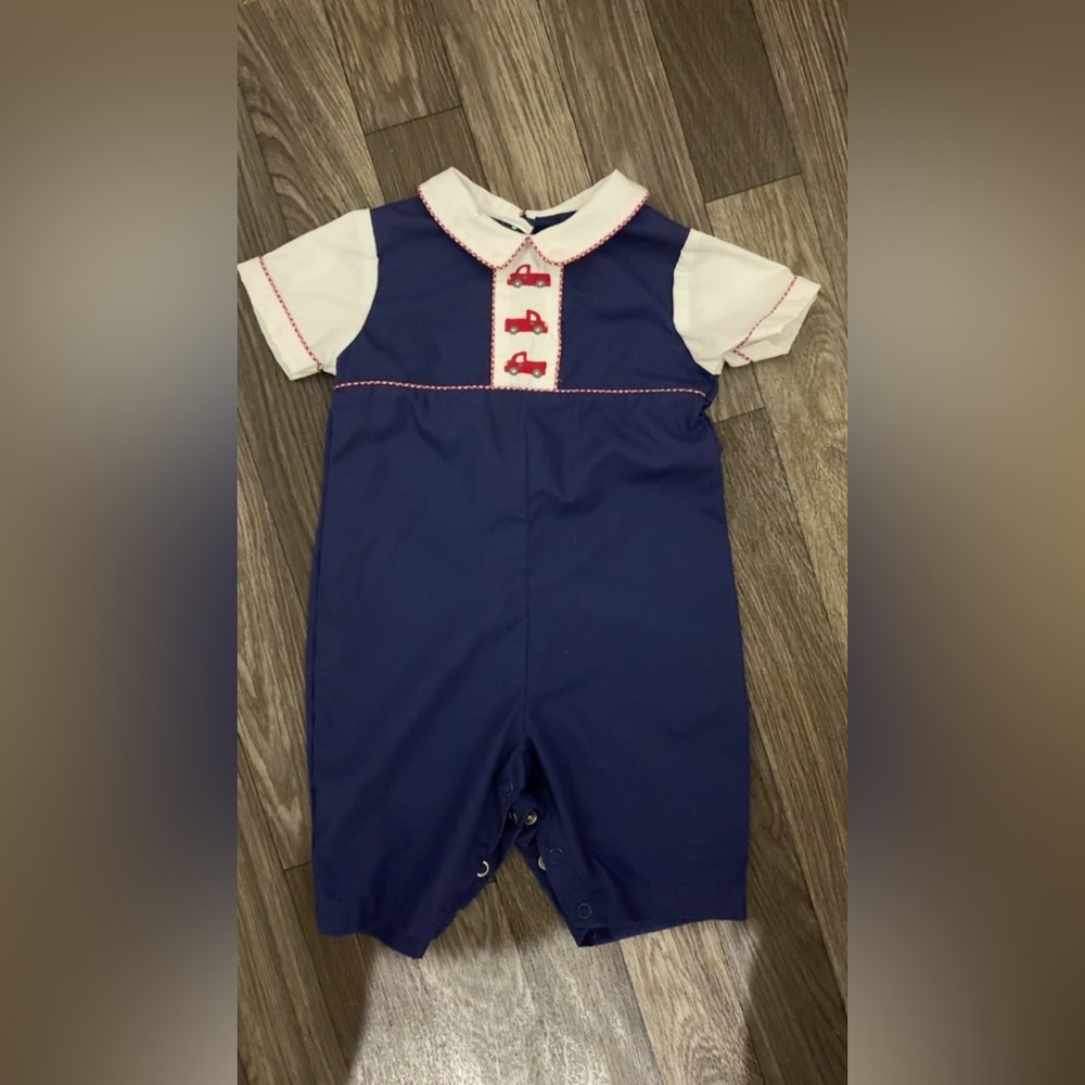 Petit Ami Firetruck outfit